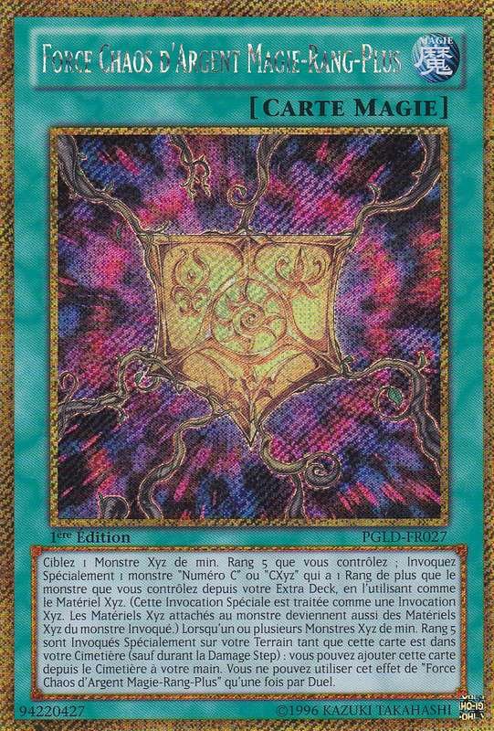 Force Chaos d'Argent Magie-Rang-Plus