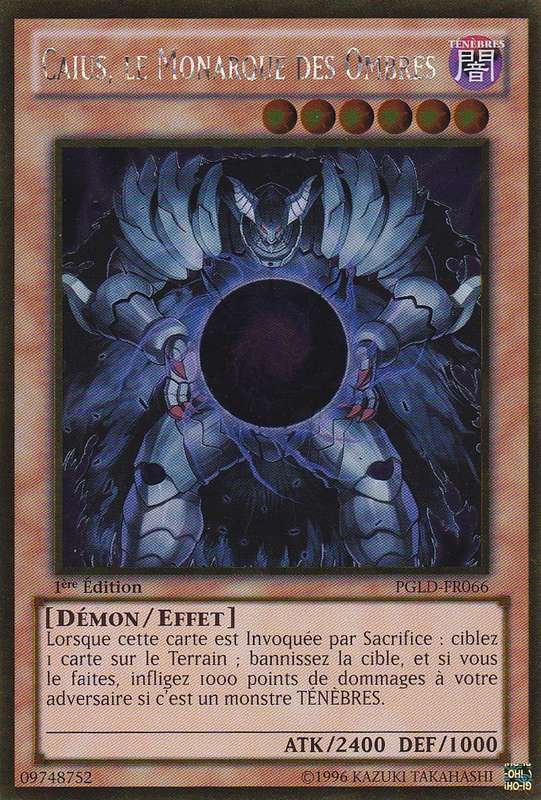 Caius, le Monarque des Ombres