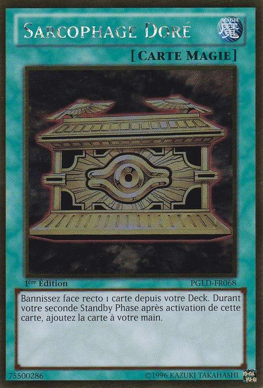 Sarcophage Doré