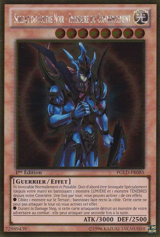 Soldat du Lustre Noir - Emissaire du Commencement