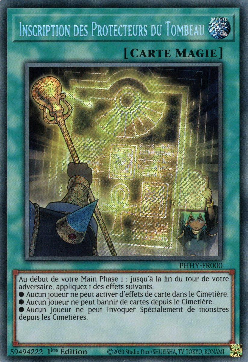 Inscription des Protecteurs du Tombeau