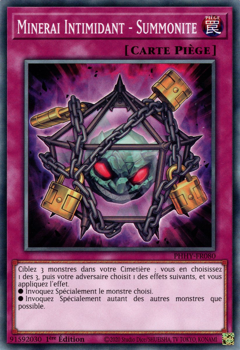 Minerai Intimidant - Summonite