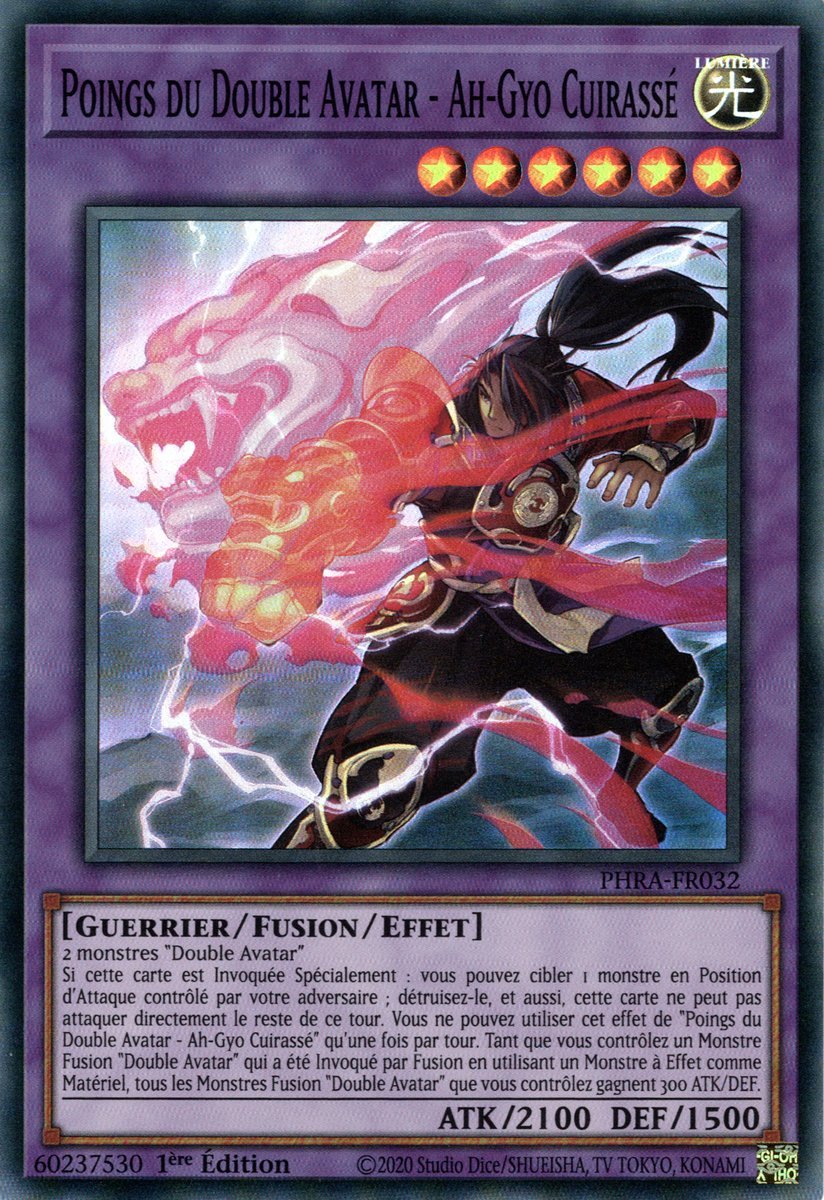 Poings du Double Avatar - Ah-Gyo Cuirassé
