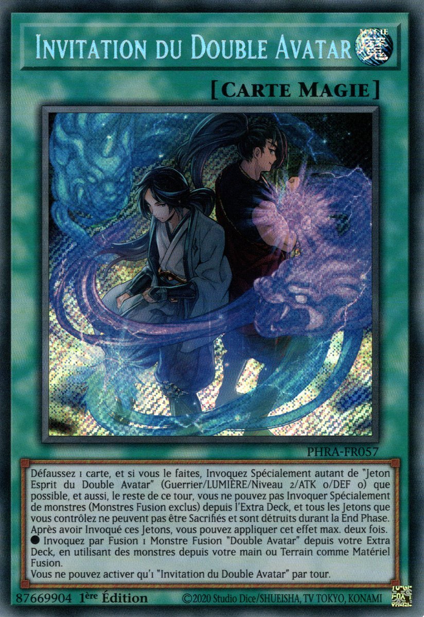 Invitation du Double Avatar