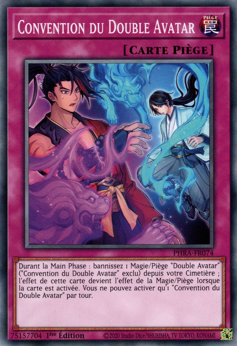 Convention du Double Avatar