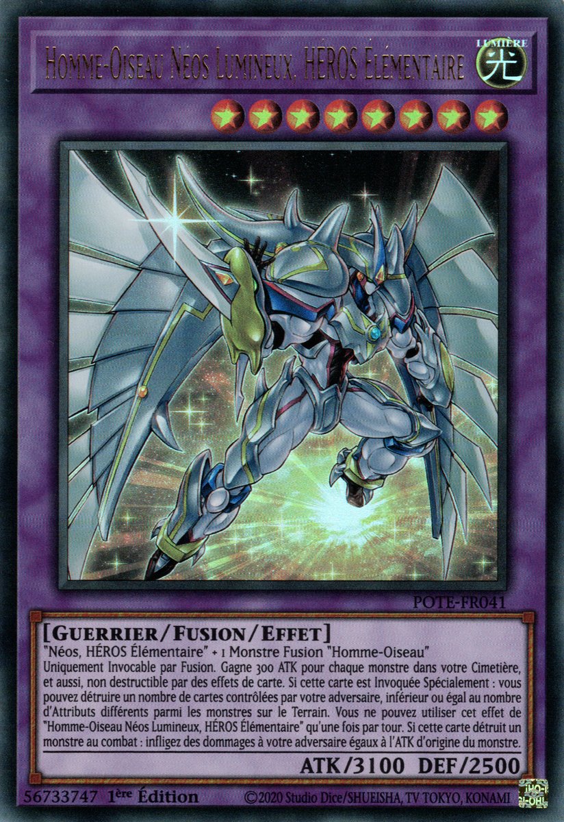 Elemental HERO Shining Neos Wingman