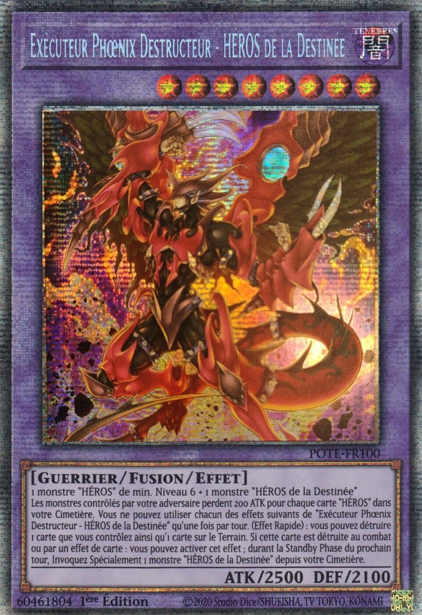Destiny HERO - Destroyer Phoenix Enforcer