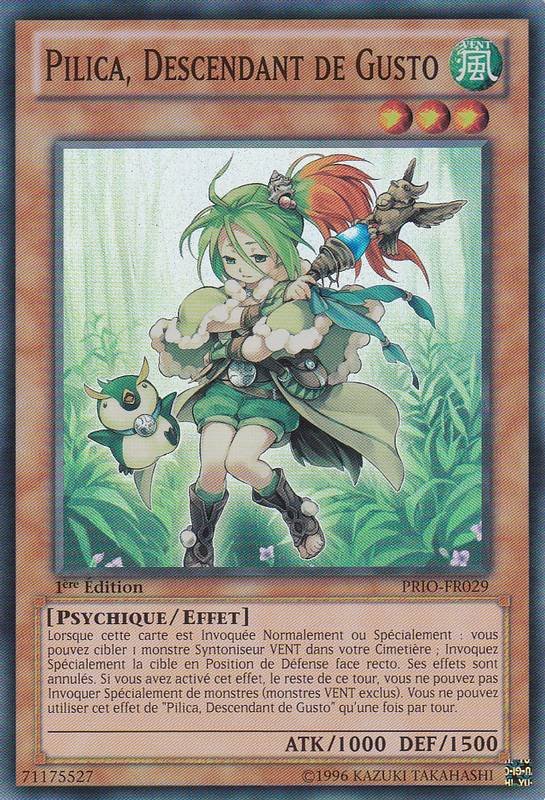 Pilica, Descendant de Gusto