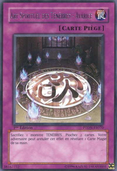 Art Spirituel des Ténèbres - Avarice