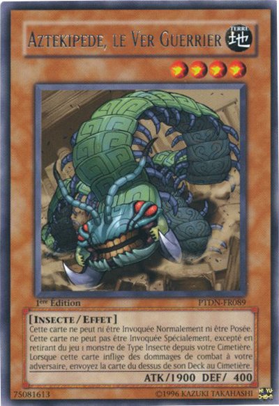Aztekipede, le Ver Guerrier