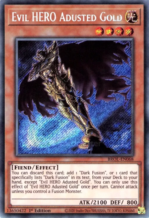 Evil HERO Adusted Gold