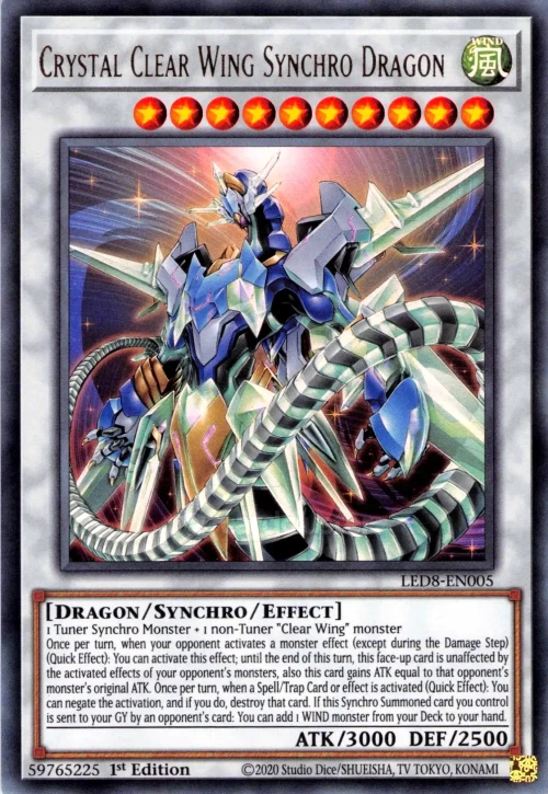 Crystal Clear Wing Synchro Dragon
