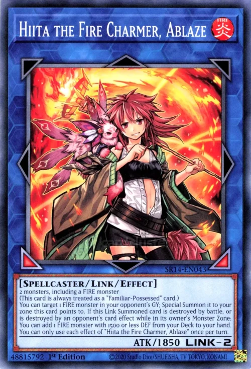 Hiita the Fire Charmer, Ablaze