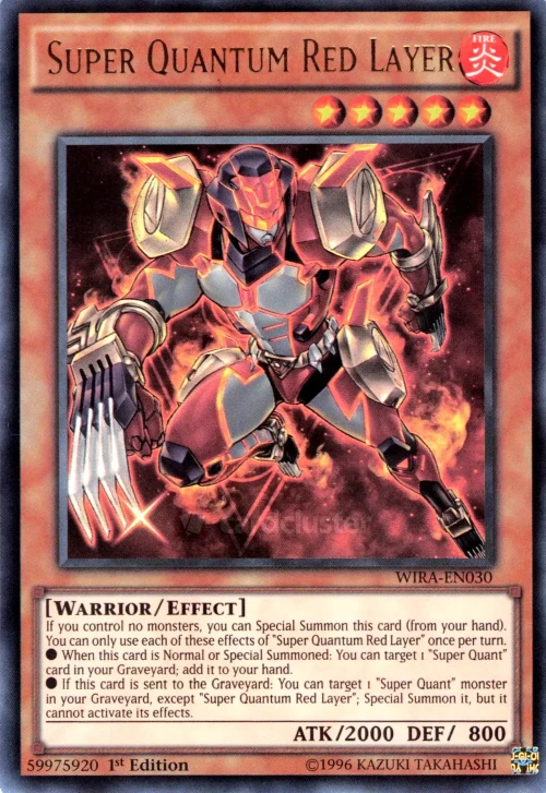 Super Quantum Red Layer