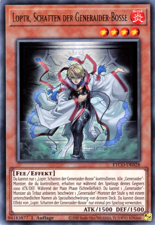 Loptr, Shadow of the Generaider Bosses