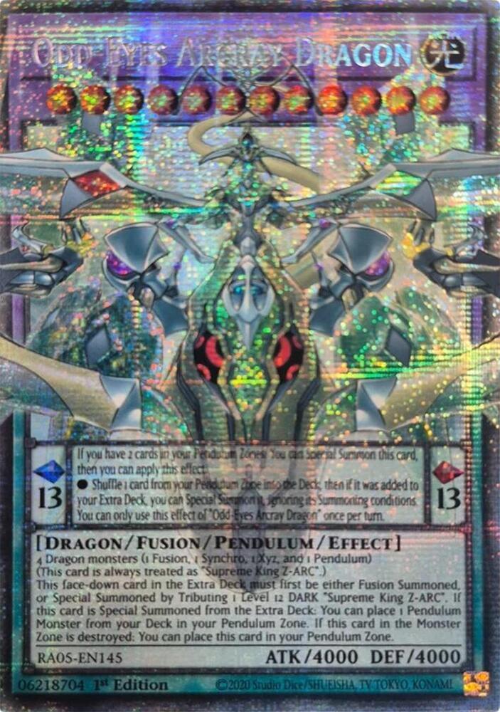 Odd-Eyes Arcray Dragon - Yu-Gi-Oh! card (52396) | Playin