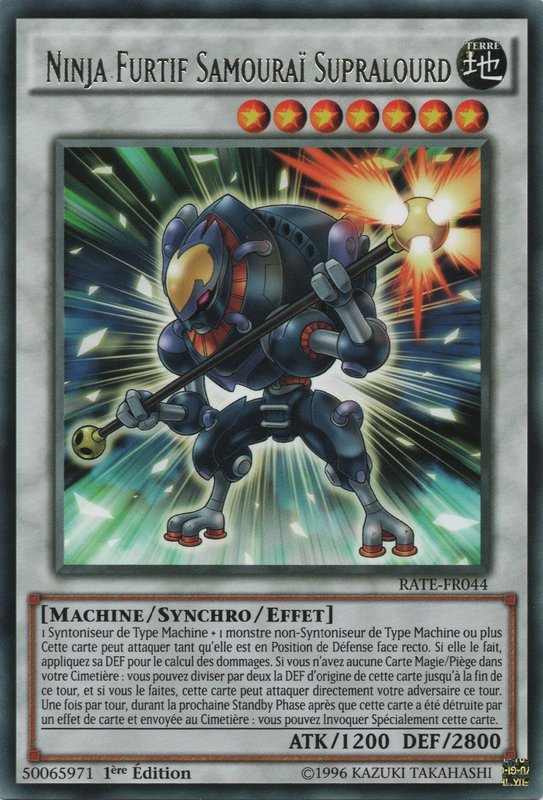 Ninja Furtif Samouraï Supralourd