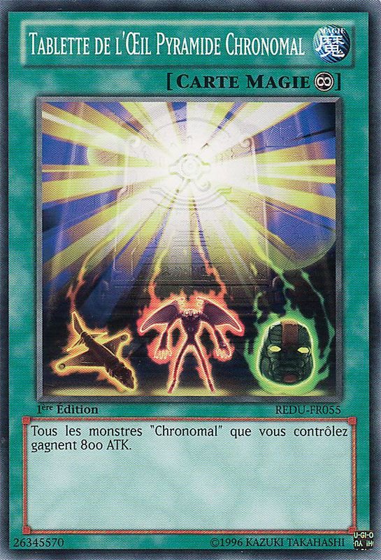 Tablette De L'Œil Pyramide Chronomal