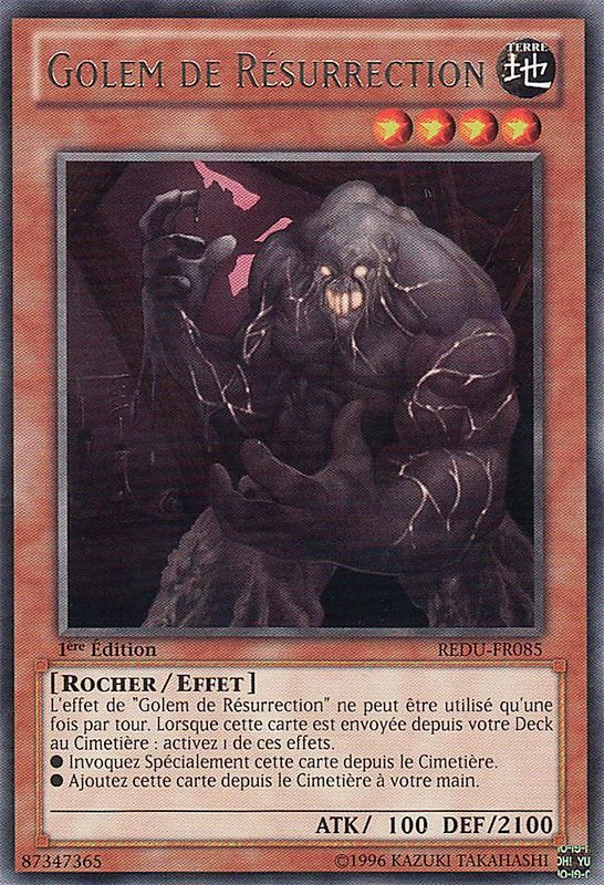Golem De Résurrection