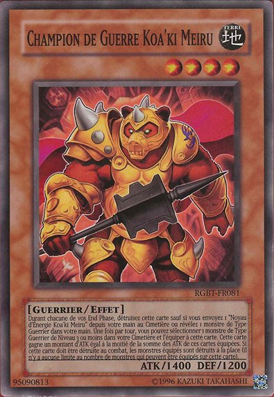 Champion de Guerre Koa'ki Meiru