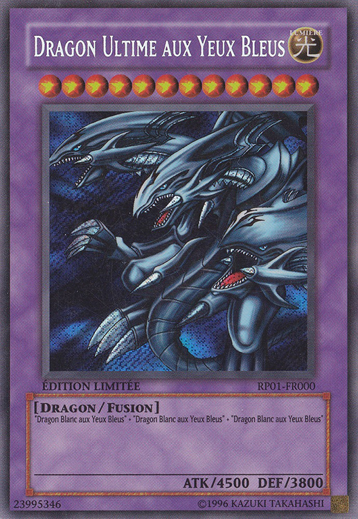 Dragon Ultime aux Yeux Bleus
