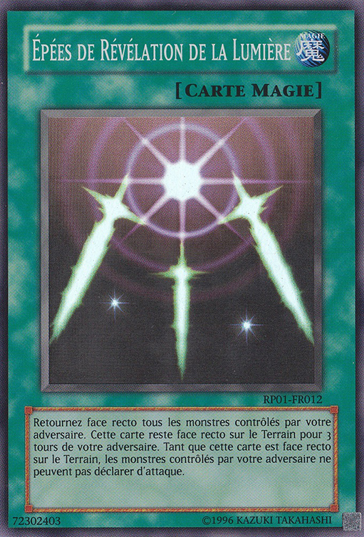 Epées de Révélation de la Lumière