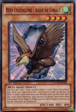 Bête Cristalline : Aigle de Cobalt