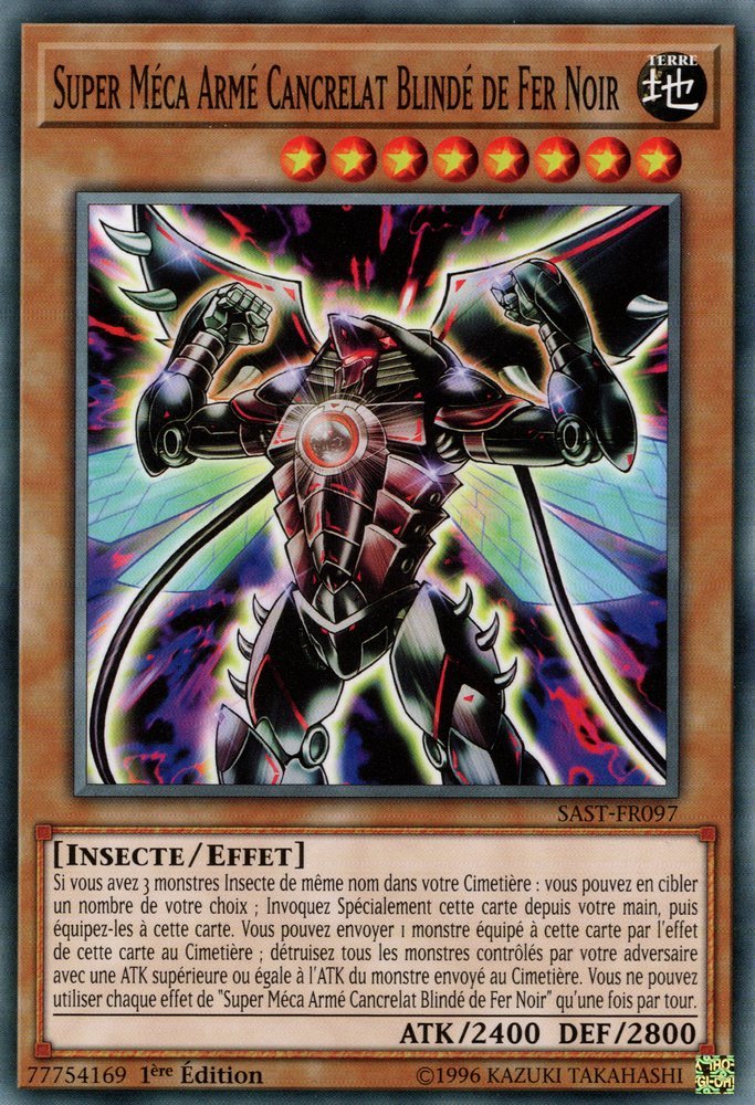 Super Armored Robot Armed Black Iron "C"