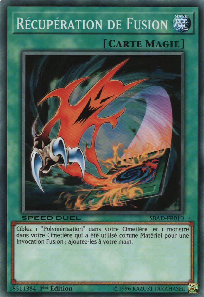 Récupération de Fusion