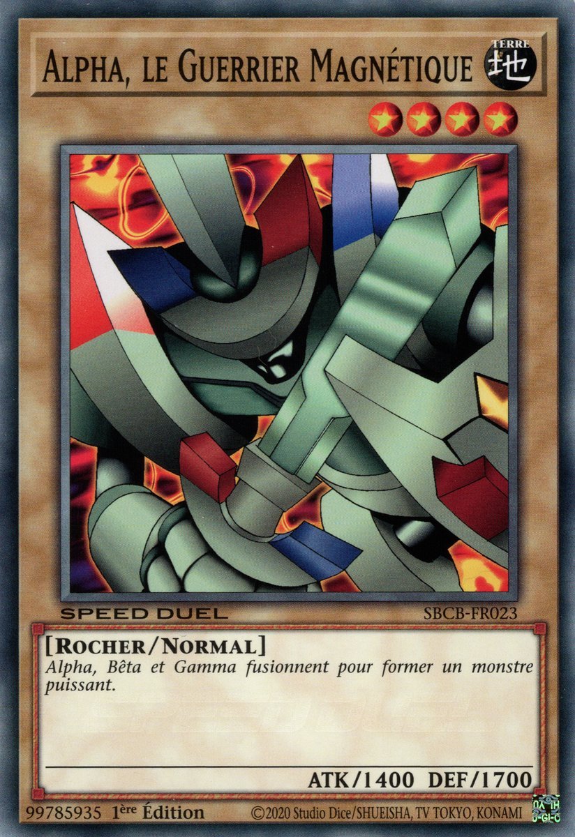 Alpha The Magnet Warrior