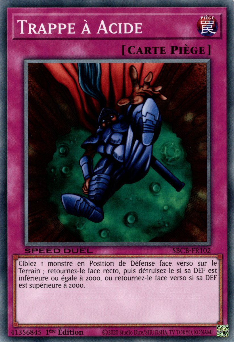 Trappe à Acide