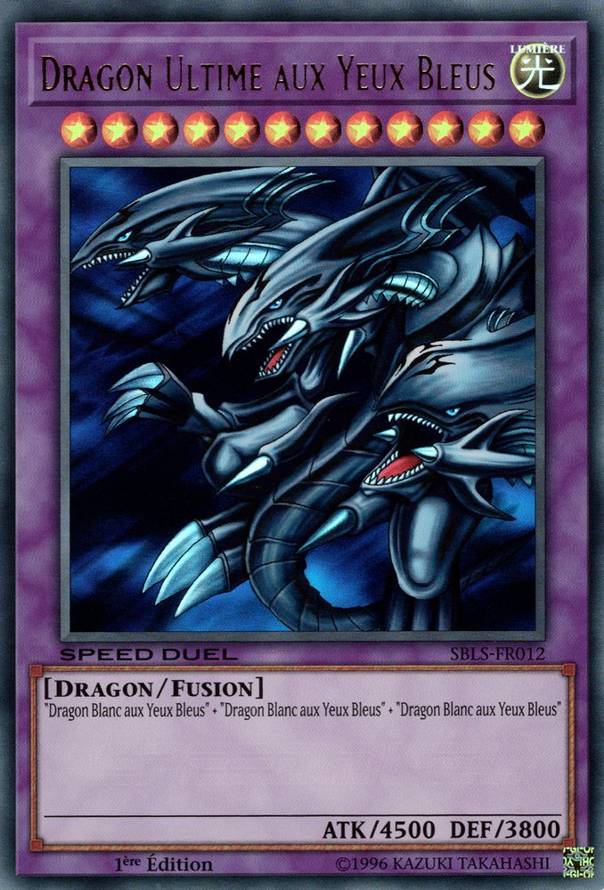 Dragon Ultime aux Yeux Bleus