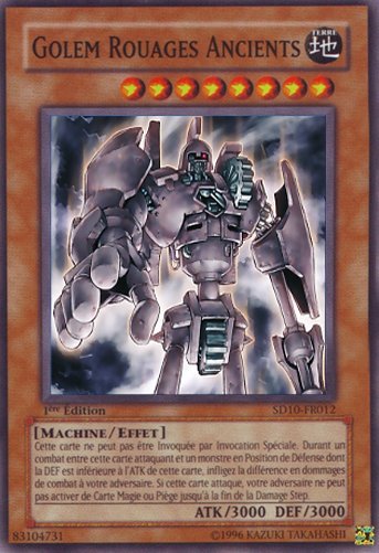 Golem Rouages Ancients