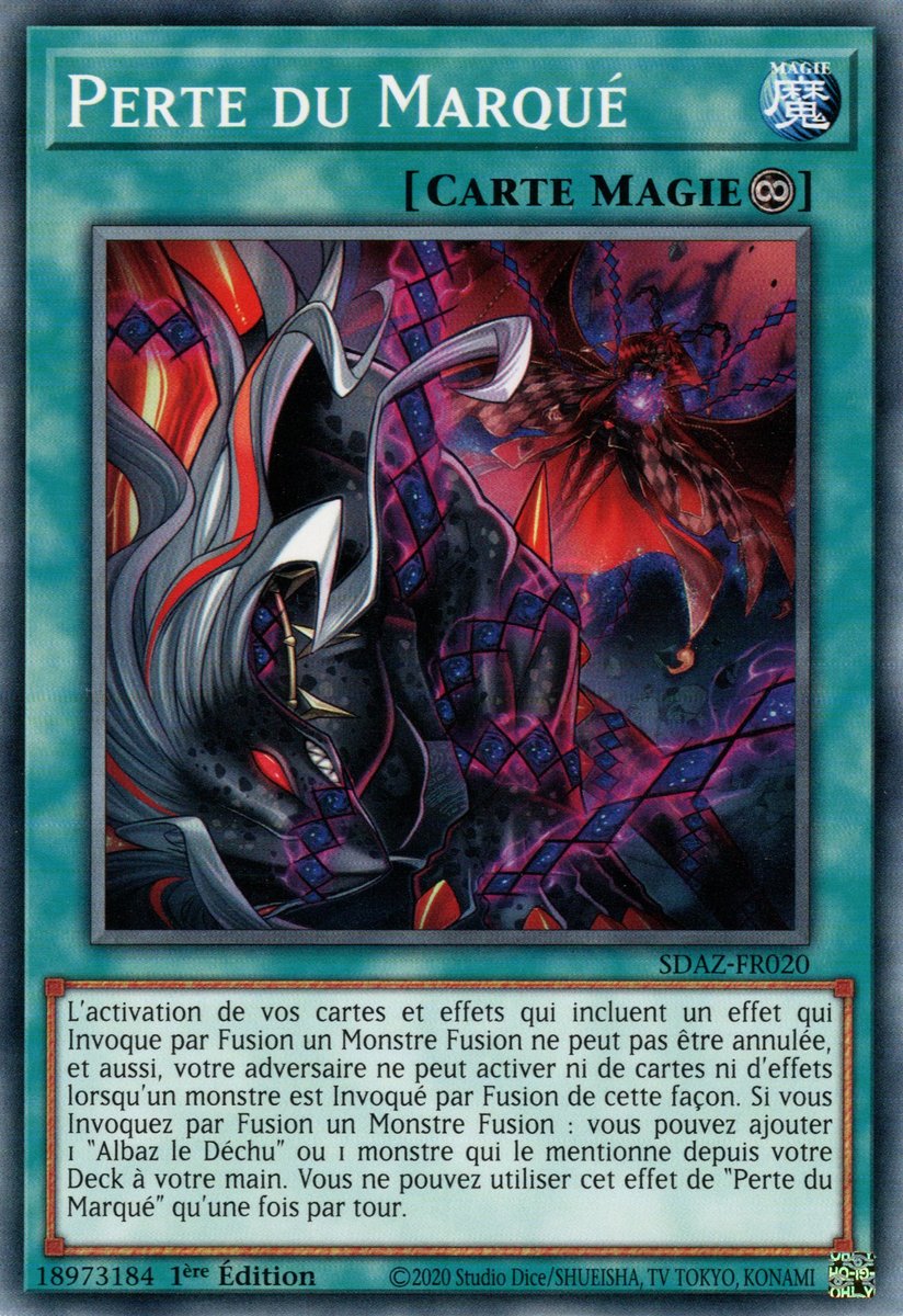 Perte du Marqué
