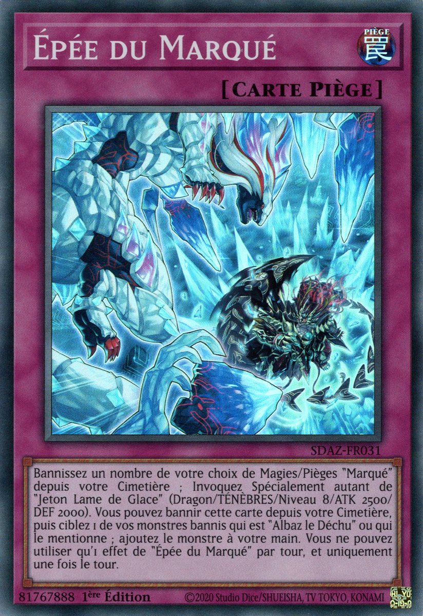 Épée du Marqué