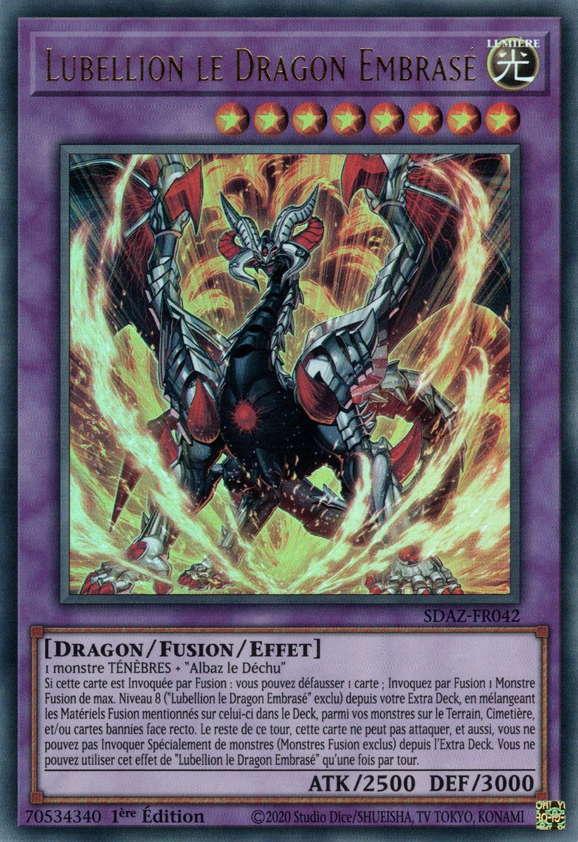Lubellion le Dragon Embrasé