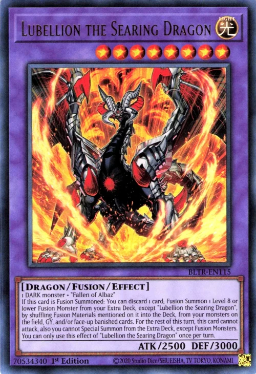 Lubellion le Dragon Embrasé