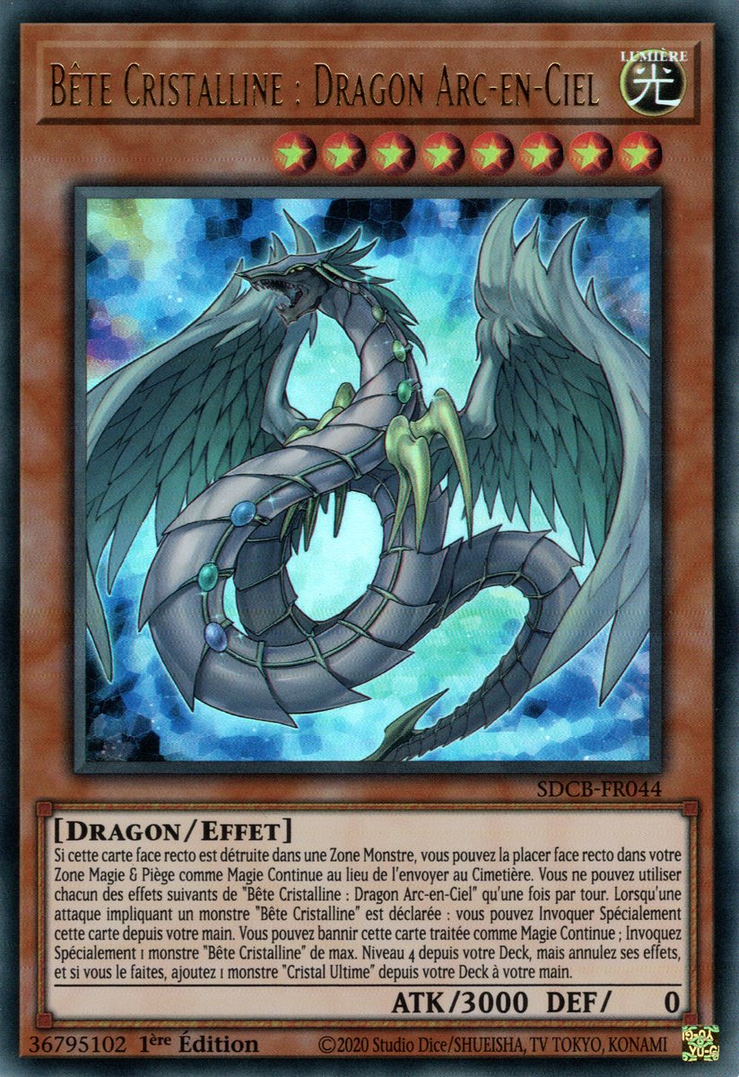 Crystal Beast Rainbow Dragon