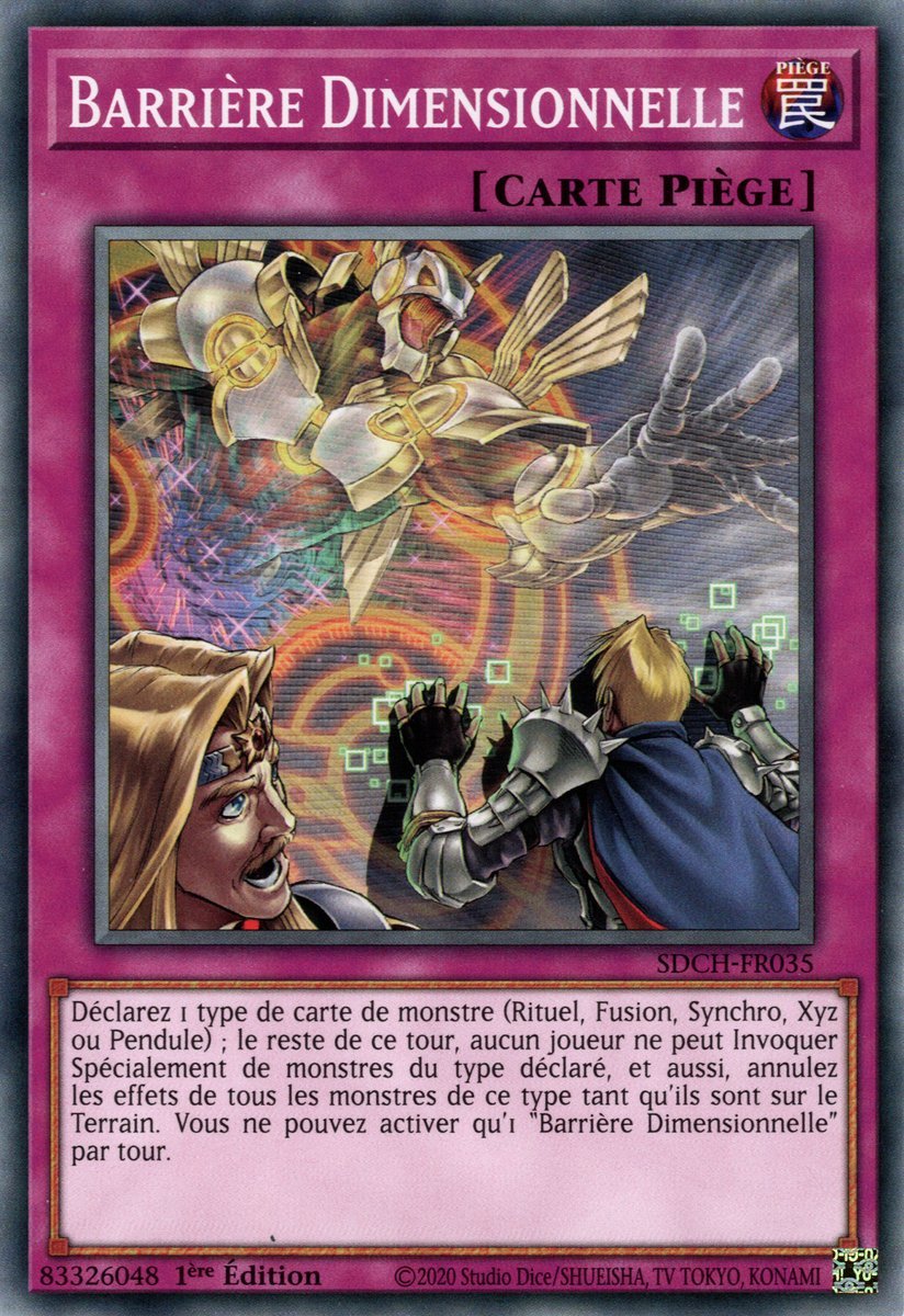 Dimensional Barrier