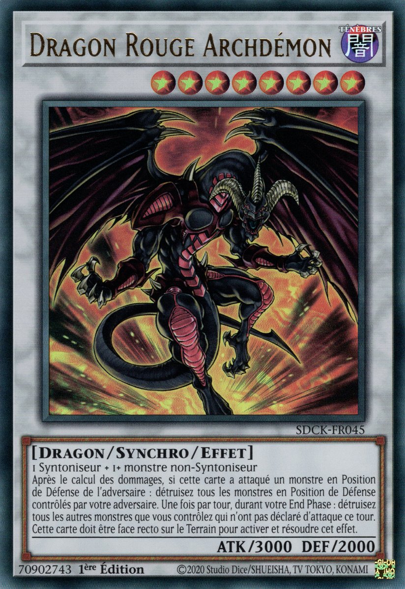 Dragon Rouge Archdémon