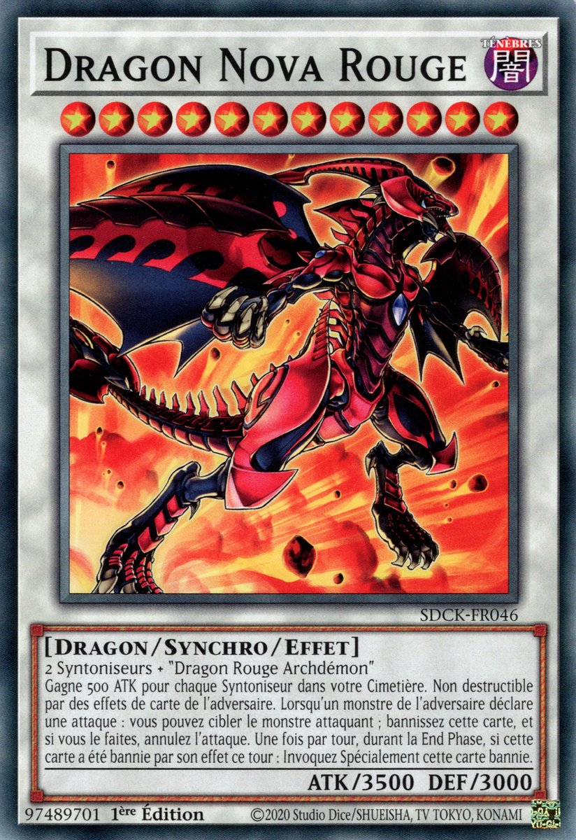 Dragon Nova Rouge