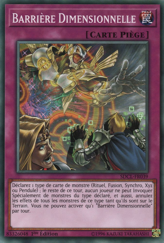 Barrière Dimensionnelle