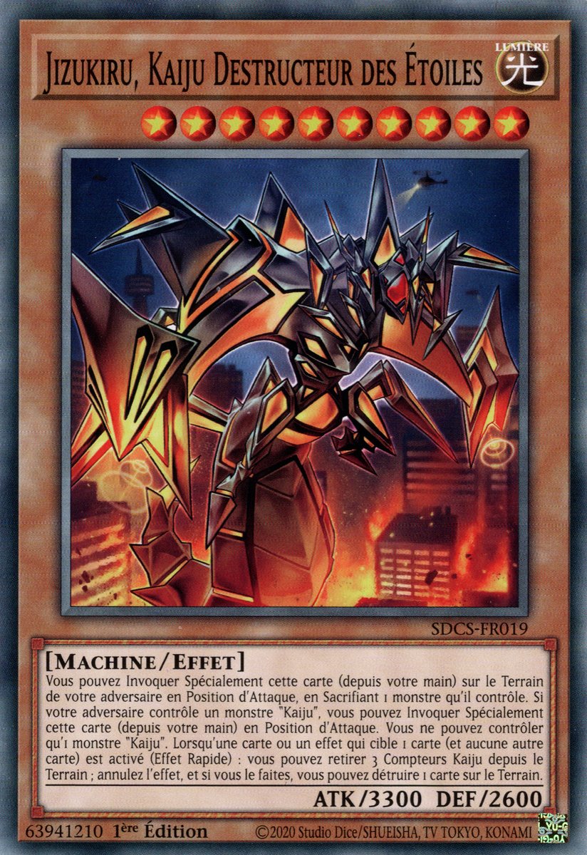 Jizukiru, Kaiju Destructeur des Étoiles