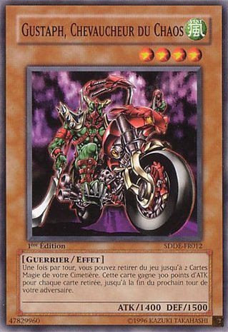 Gustaph, Chevaucheur du Chaos
