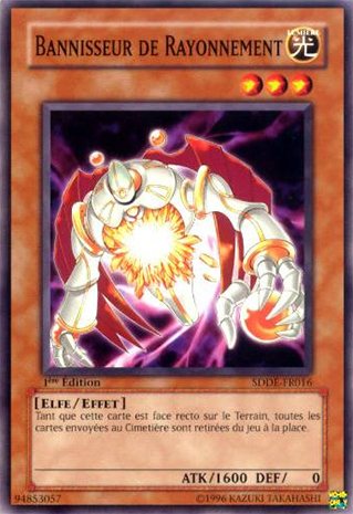 Bannisseur de Rayonnement