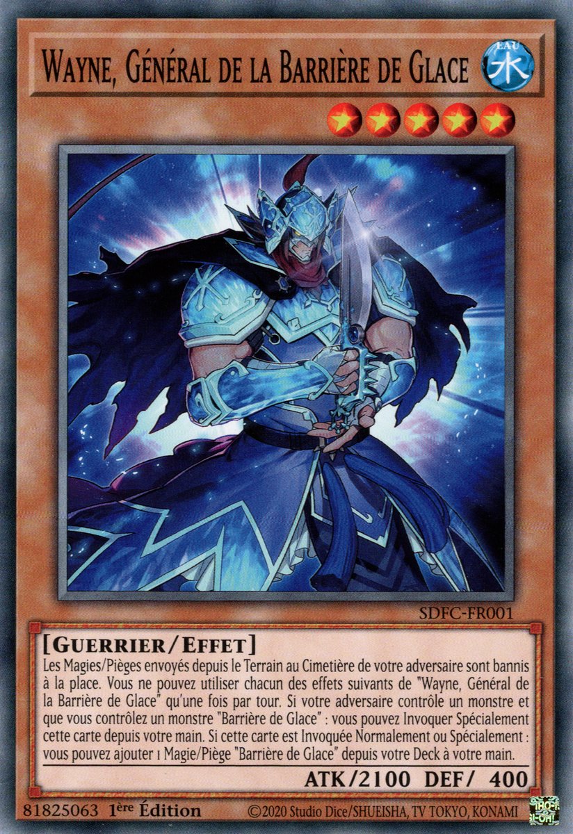 Wayne, Général de la Barrière de Glace