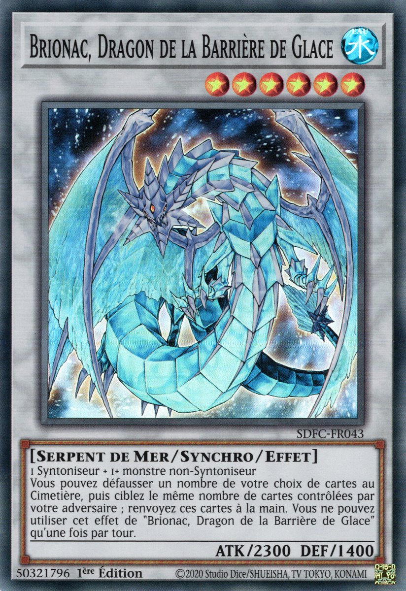Brionac, Dragon de la Barrière de Glace