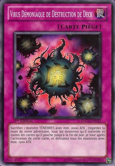 Virus Démoniaque de Destruction de Deck