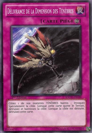 Délivrance de la Dimension des Ténèbres