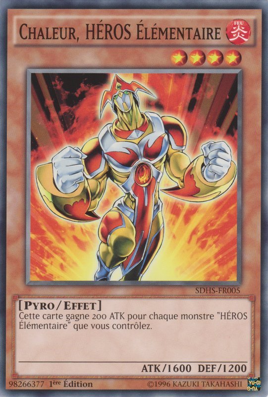 Chaleur, HEROS Elémentaire